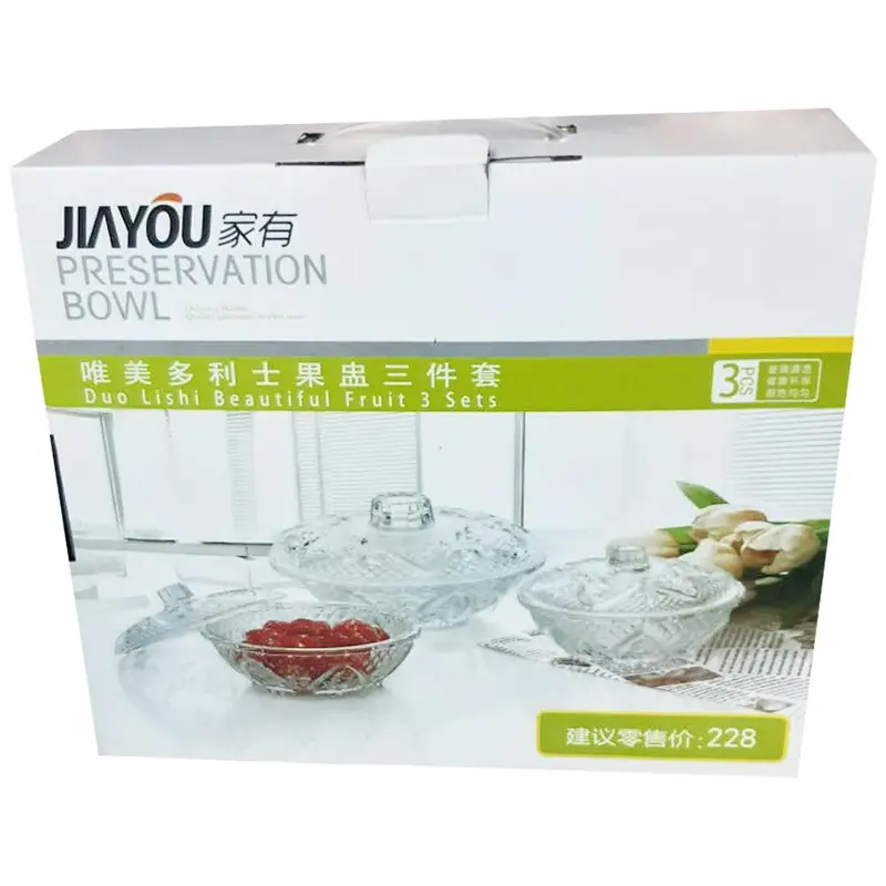 Crystal Preservation Bowl (3 Pcs) / P-64