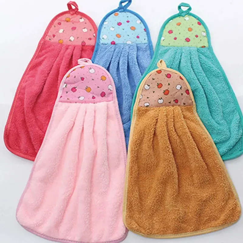 Cute Microfiber Hand Towel / 018758Blue