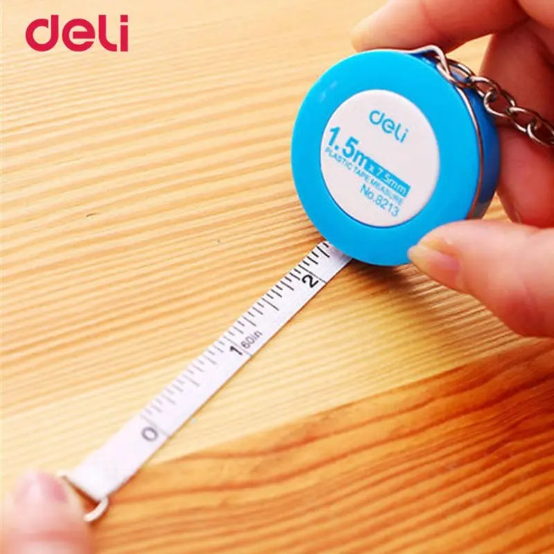 Deli E8213 Plastic Measure TapeGreen