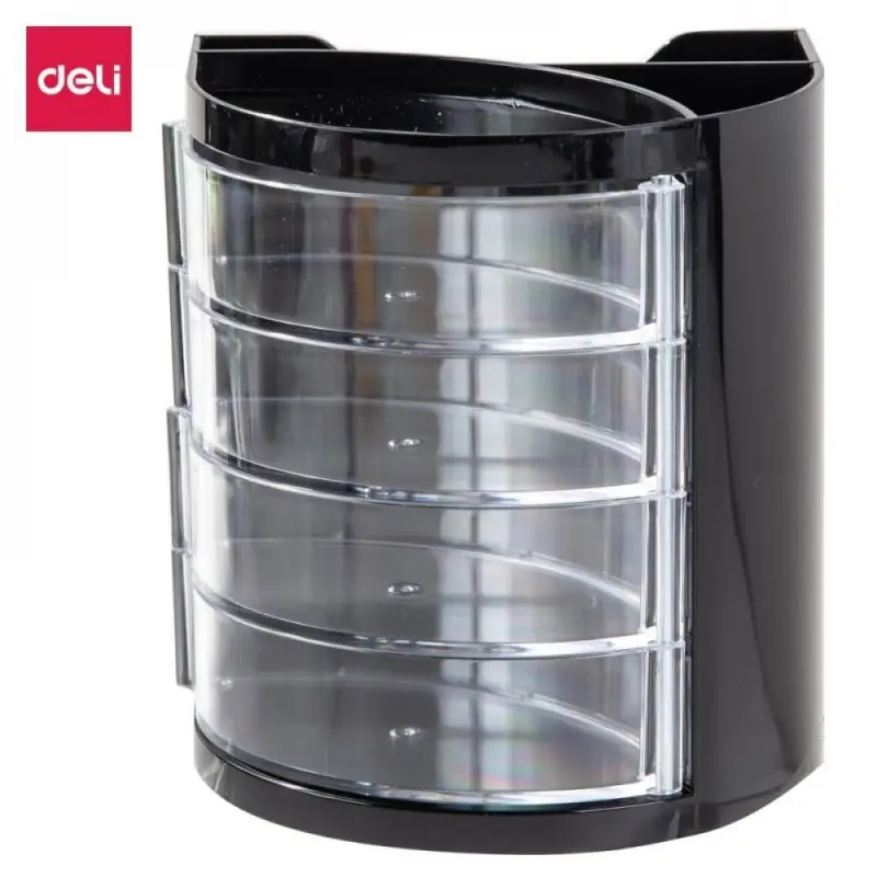Deli E9133 Desk Organizer 9.8 x 9.4 x 10.6 cm
