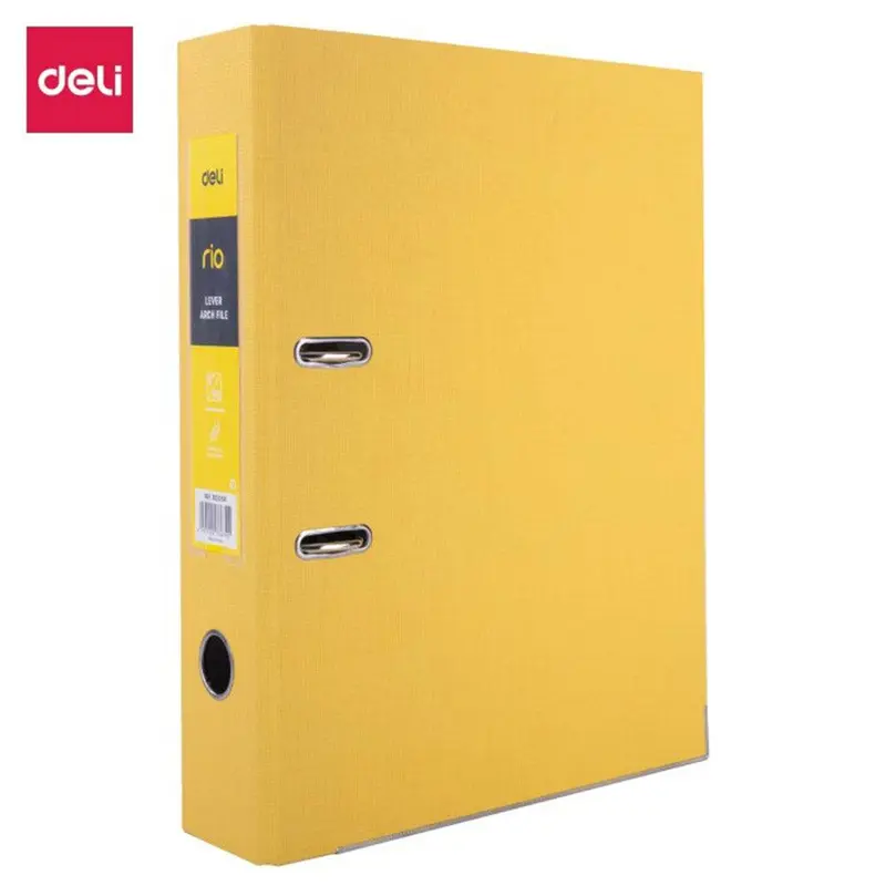 Deli EB20150 Lever Arch File A4 3 inch - YellowYELLOW