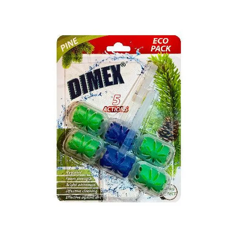 Elsada Dimex Bowl Cleaning Blocks - Eco Pack - Pine 2 Pcs