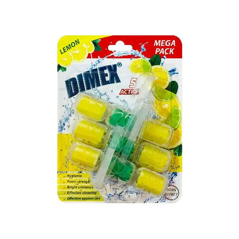 Elsada Dimex Bowl Cleaning Blocks - Mega Pack - Lemon 3 Pcs