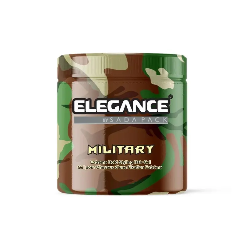 Elsada Elegance Triple Action Hair Gel / Military 500 ml
