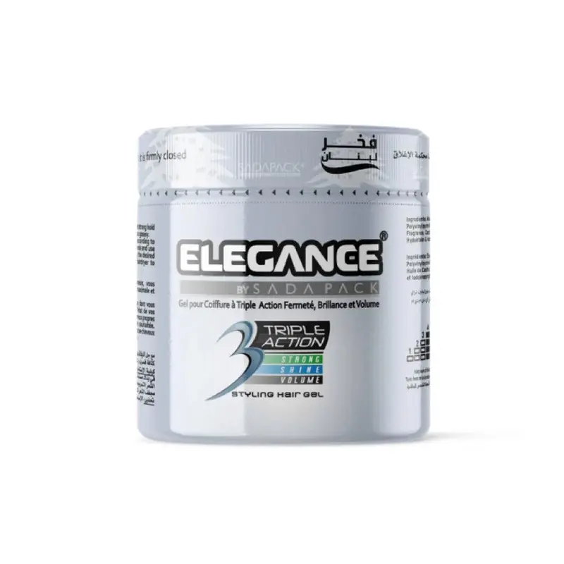 Elsada Elegance Triple Action Hair Gel / White 500 ml