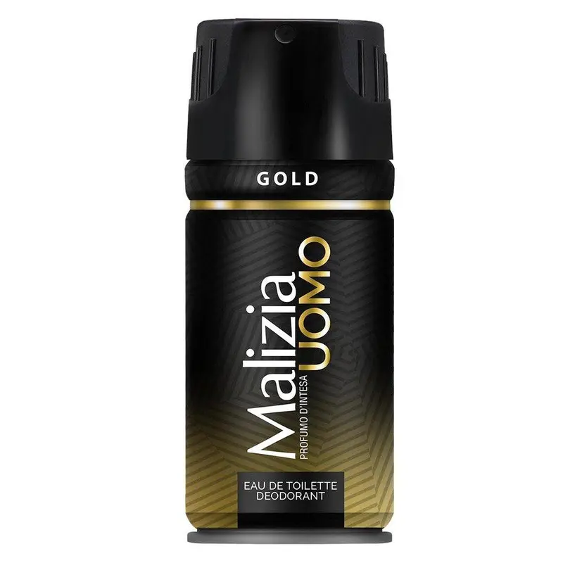 Malizia Uomo Deodorant Gold 200 ml