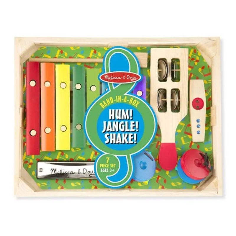 MELISSA & DOUG  BAND IN A BOX  HUM JANGLE SHAKE