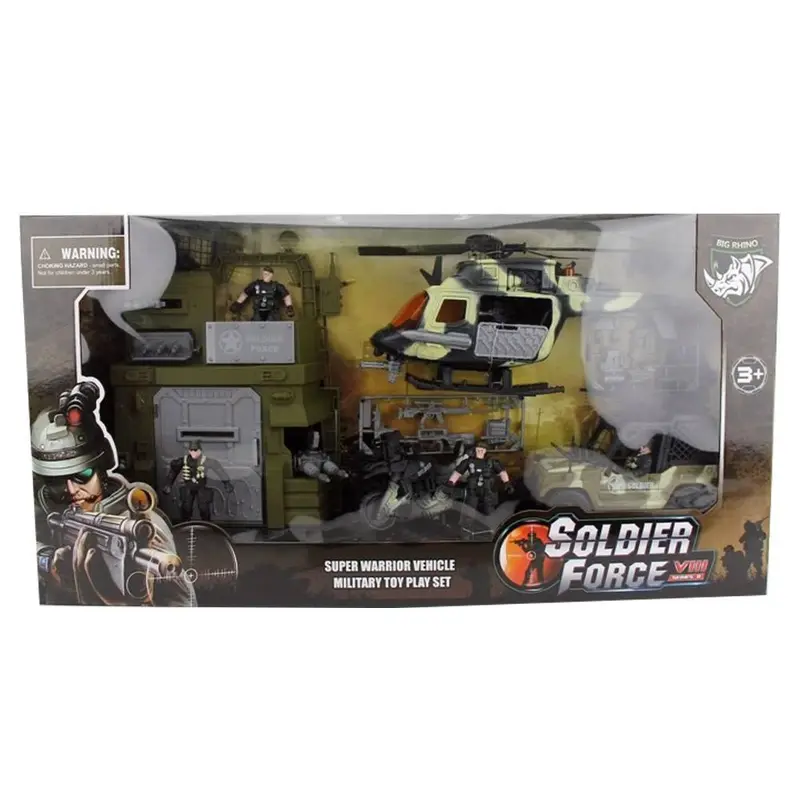 Military Vehicles Toy Play Set