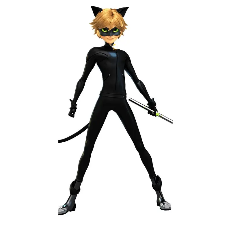 Miraculous Ladybug Chat Noir Costume / DXJ6004Small