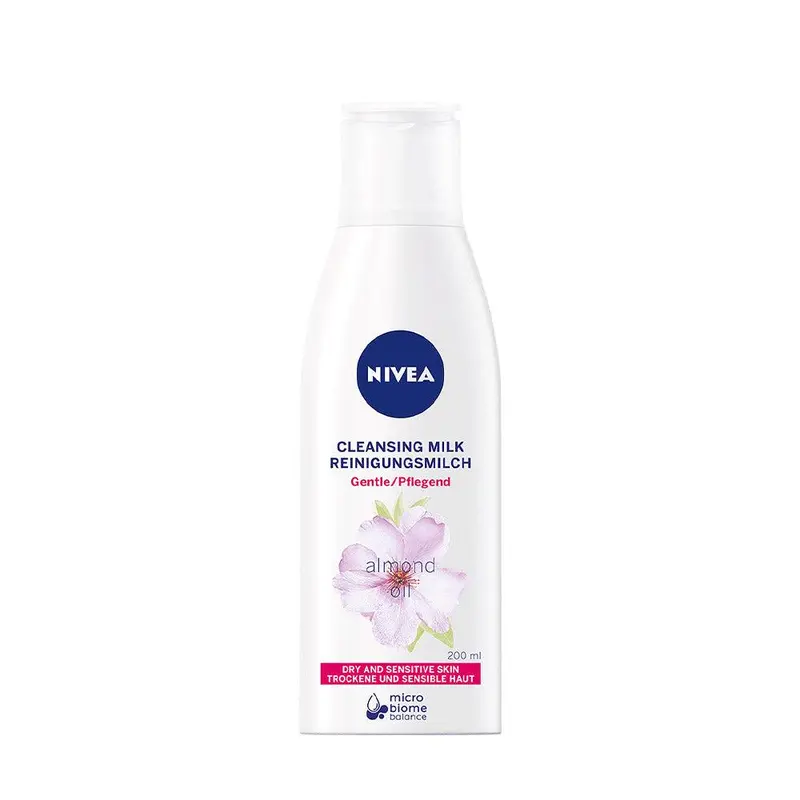 Nivea Cleansing Milk Gentle Almond oil for Dry & Sensitive Skin 200 mL