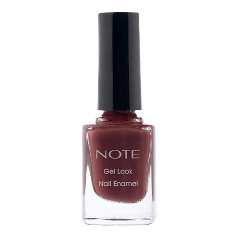 NOTE GEL LOOK NAIL ENAMEL  18 CACAO BROWN