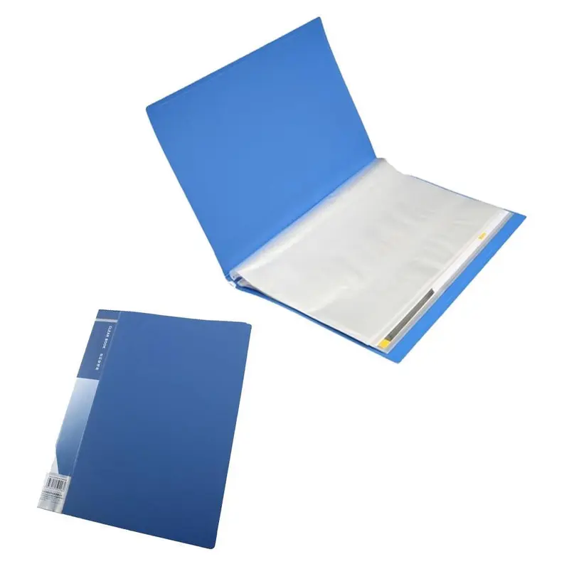 Office Clear Book 10 Page /F-120 / ZY10ABlue