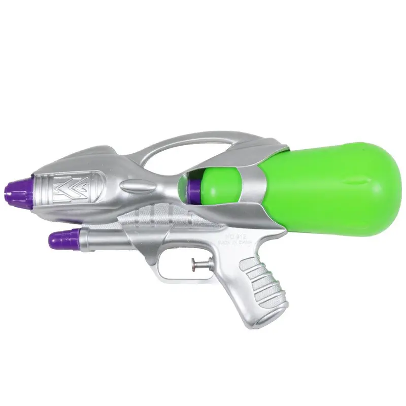 Plastic Water Gun SilverGreen