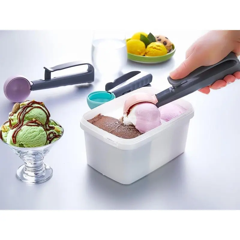 Plastlife Plastic ice cream Portioning SpoonPink