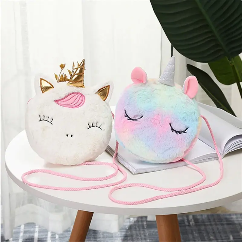 Poplins Girls Unicorn Sling BagColorful