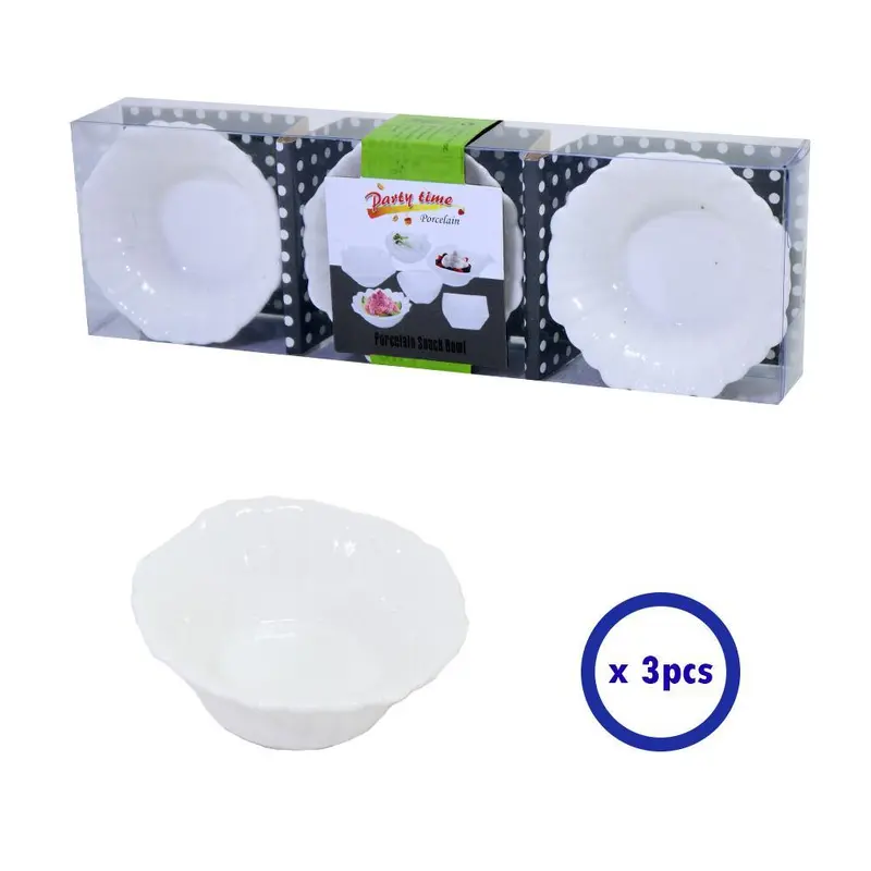 Porcelain Snack Bowl