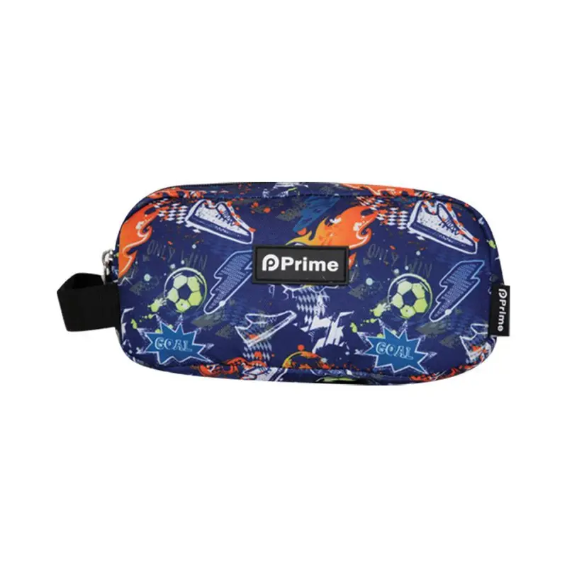 Prime 8.5 Inch PENCIL CASE - 2 ZIPPERS