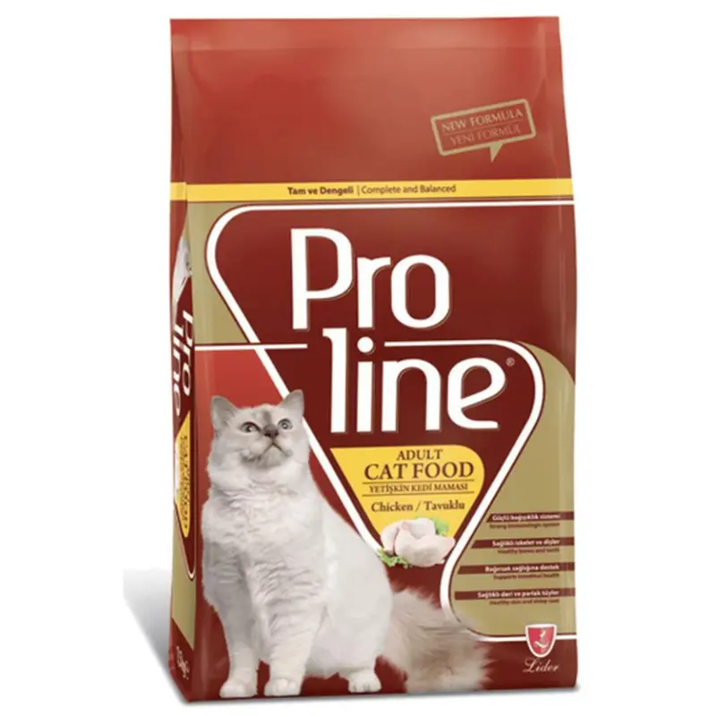 Proline Adult Cat Food  Multicolor Chicken 1.5kg