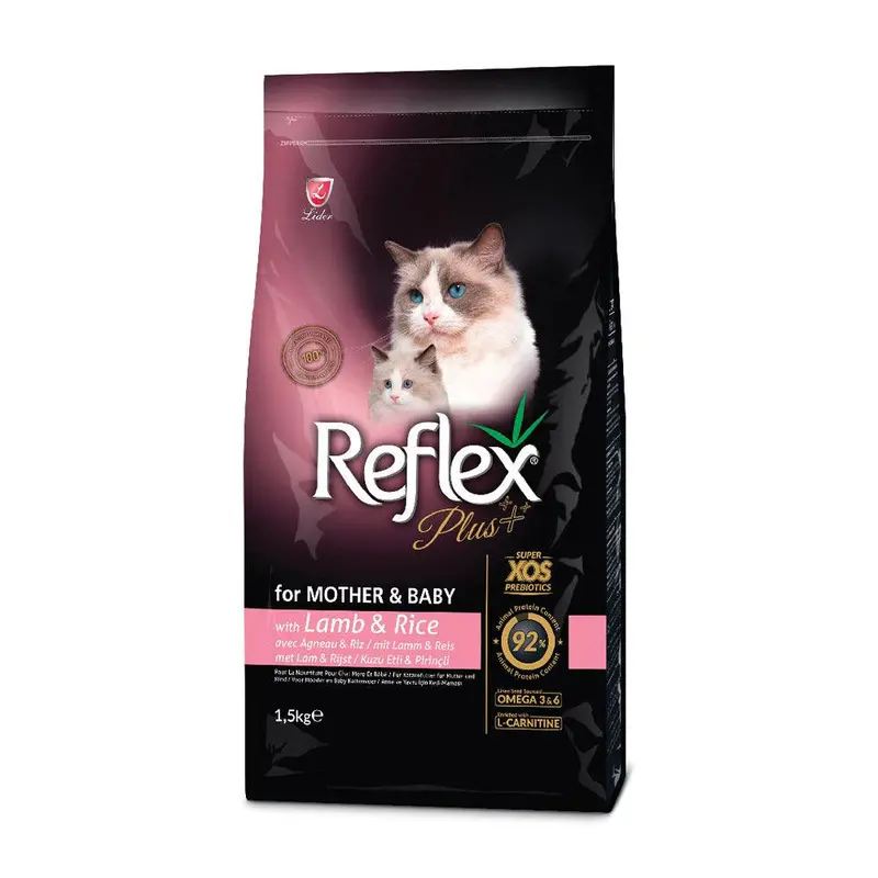 Reflex Plus Adult Cat Mother and Baby cat 1.5 kg