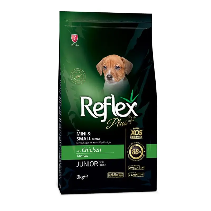 Reflex Plus Junior Dog Food Mini Small Breed Chicken 3kg