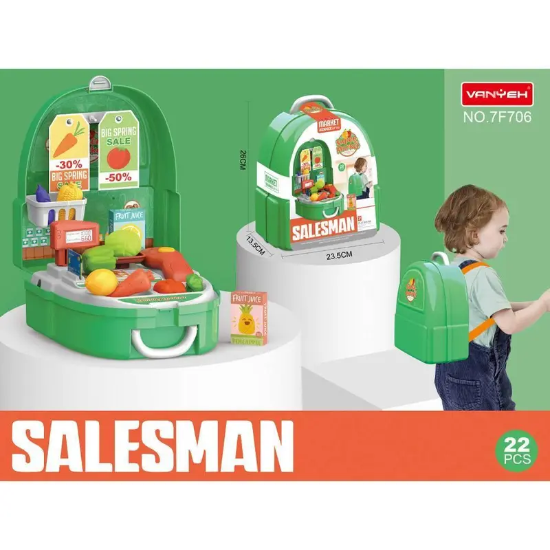 Sales Man Plastic Box