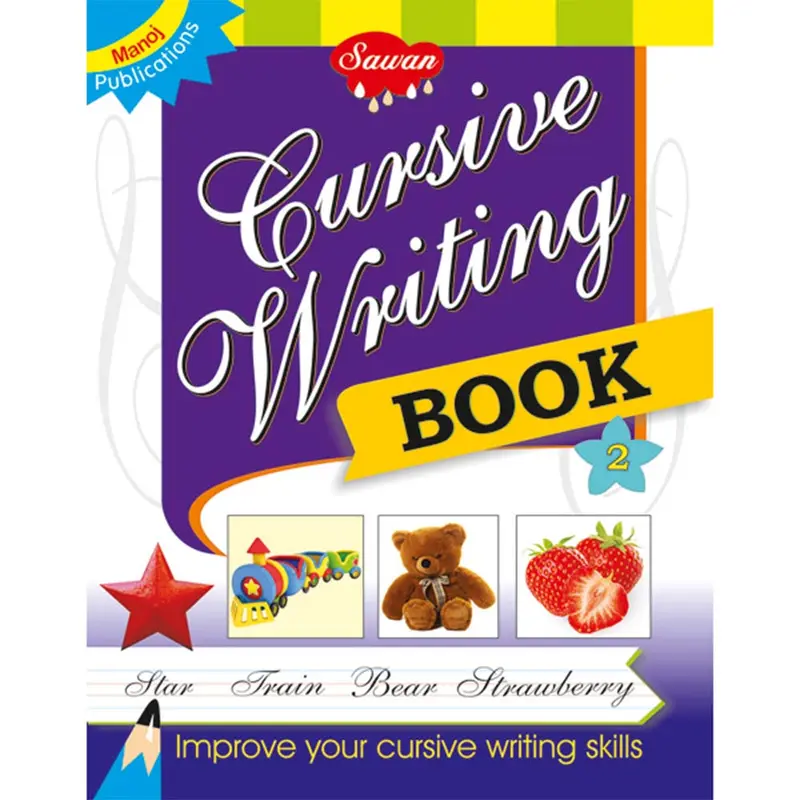 Sawan Cursive Writing Writing Book - 2