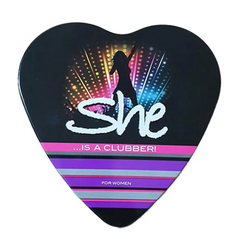 She Gift Set Heart 3 Pcs Set Edt-deo-body Lotion Clubber / GT-7804