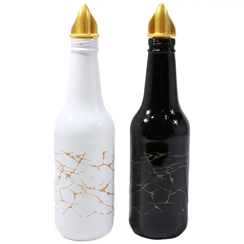 Sigma Glass Marble Oil Bottle Set of 2 pcs