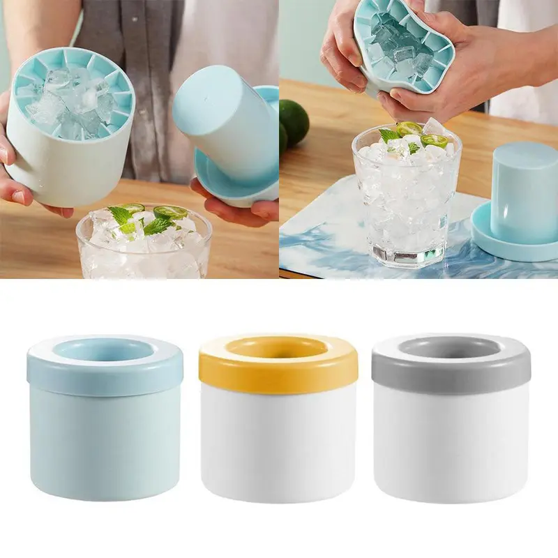 Silicone Ice Cube MoldsAqua