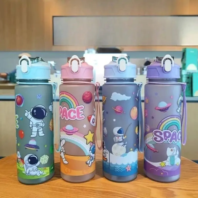 Space Water Bottle 650mlPink