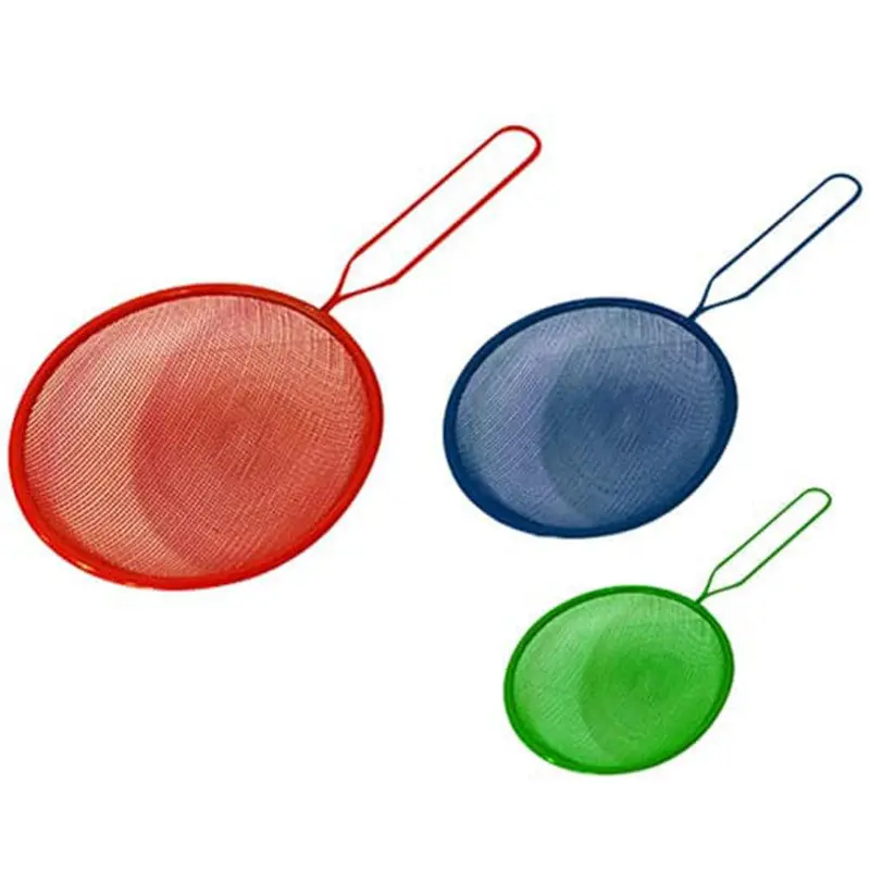 Stainless Steel Strainer Set (3 Pcs)