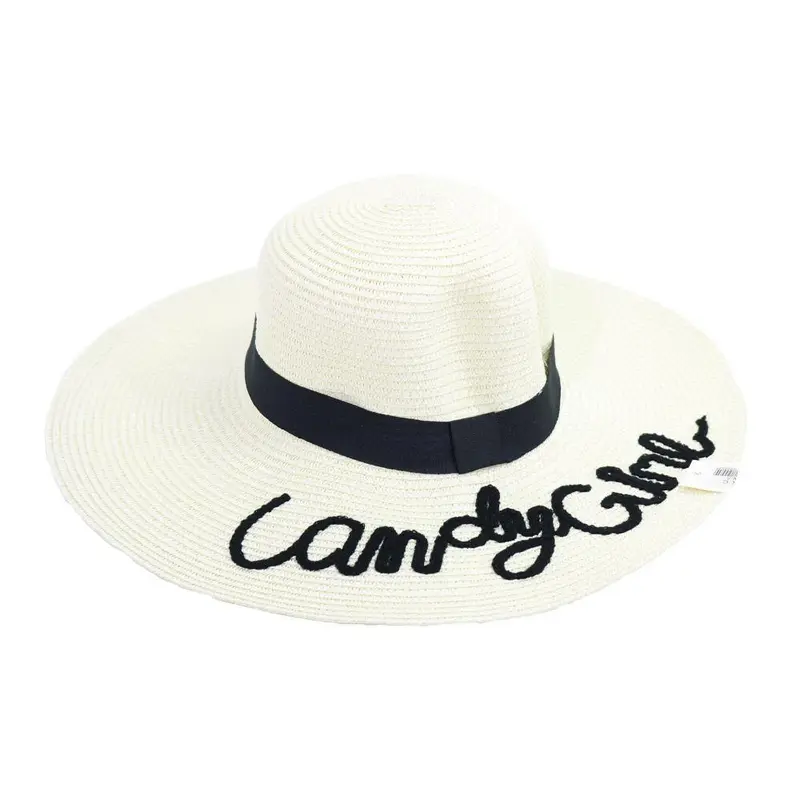 Straw Wide Brim Women Hat/ N-5