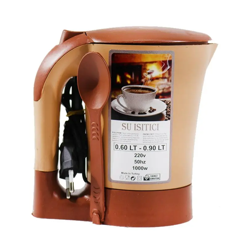 Su Isitici  Plastic Electric Kettle With Spoon 1000 watt