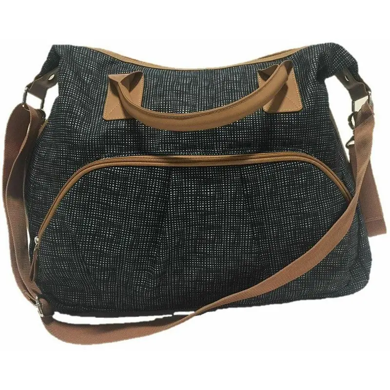 Summer Infant Baby Changing Bag Charcoal Tan Tote