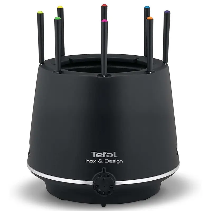 Tefal Inox & Design Fondue Pot 800W Black / EF265812