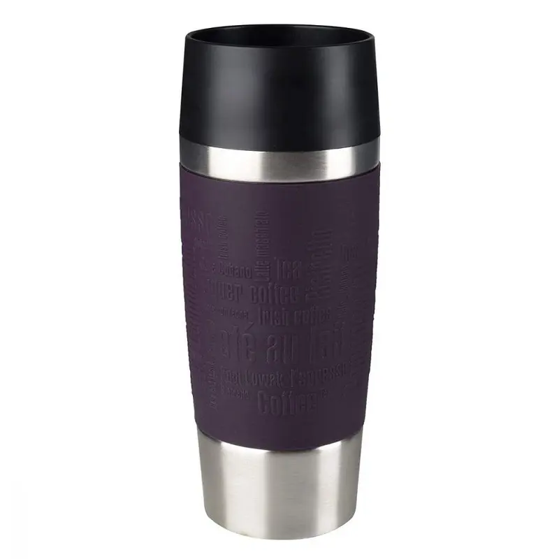 Tefal Stainless Steel Travel Mug 360 ml Blueberry / K3085114
