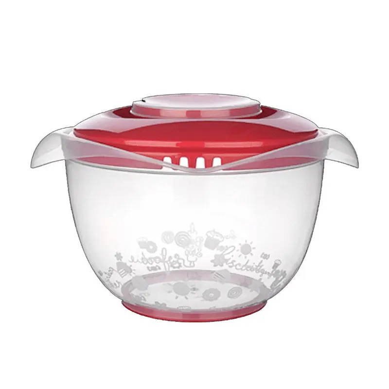 Titiz Plastik Mixit Mixer Bowl 3000ml - 101ozWhite