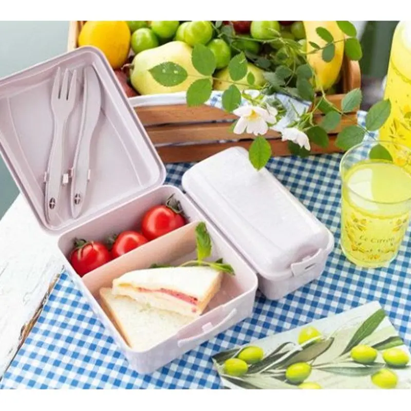Titiz Plastik Takeaway Lunch Box Set AP-9082Yellow
