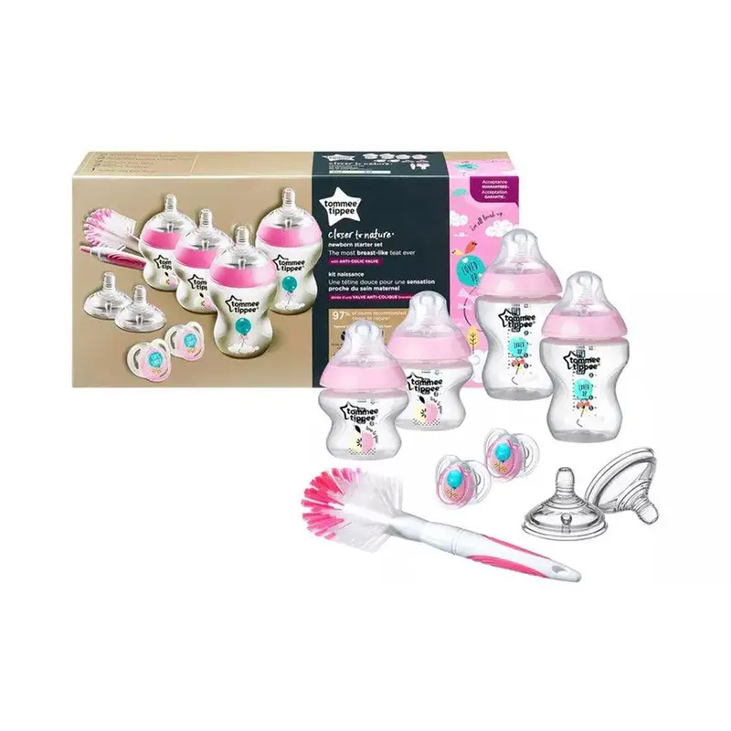 Tommee Tippee  Newborn Starter Set - Pink