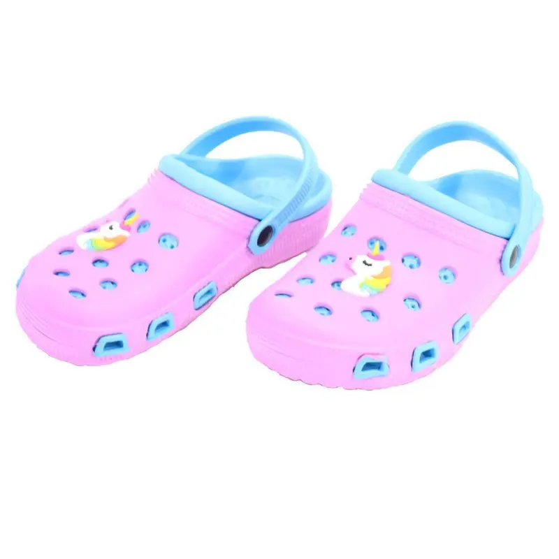 Unicorn Crocs For Kids / J-216SBlue / 24