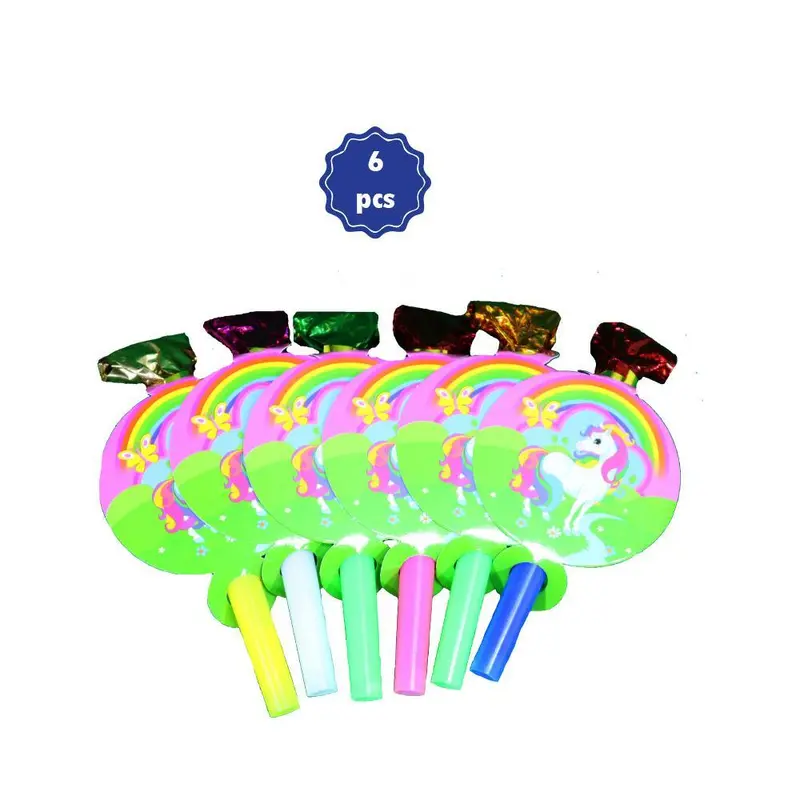 Unicorn Party - Blowouts ( 6 pcs) / J-90