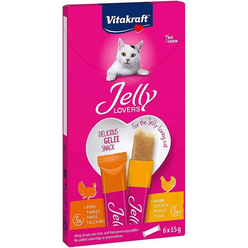 Vitakraft Jelly Lovers chicken / Turkey ( 6 x 15g)