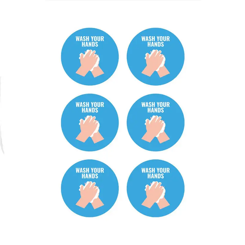 Avery Wash Your Hands Label A4 5pk (6/sheet)