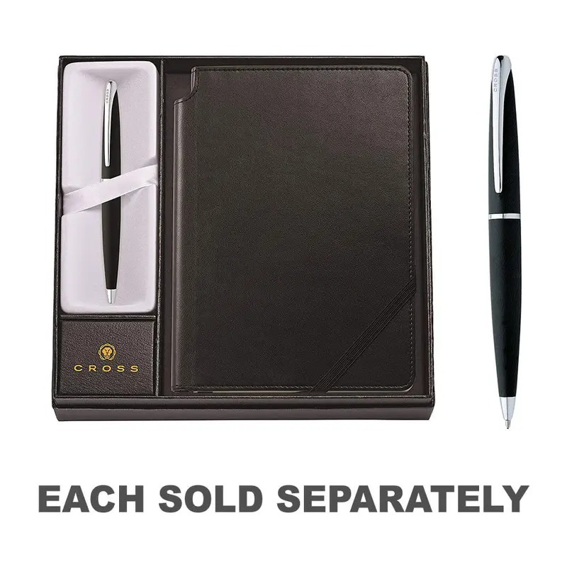 ATX Basalt Ballpoint Pen (Black)Black Journal