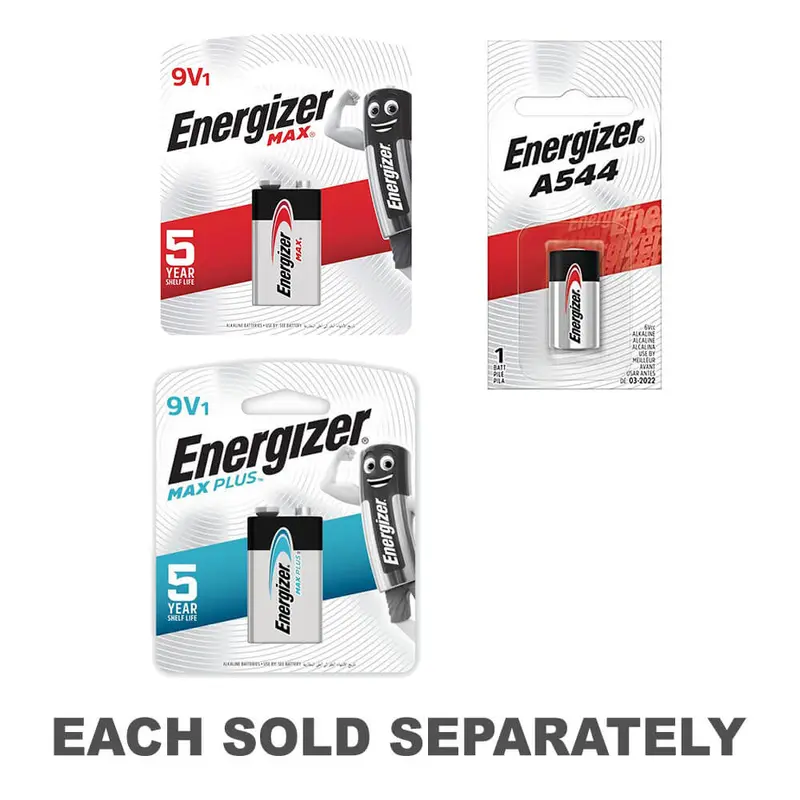 Energizer Battery 1pk 9VE2