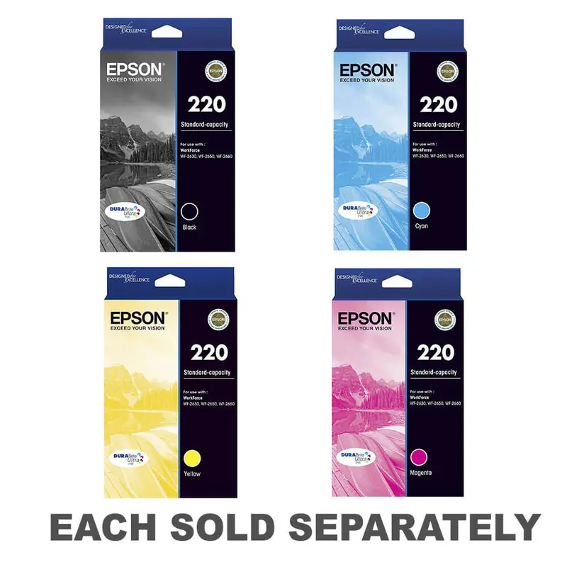 Epson Standard-capacity Inkjet Cartridge 220Black