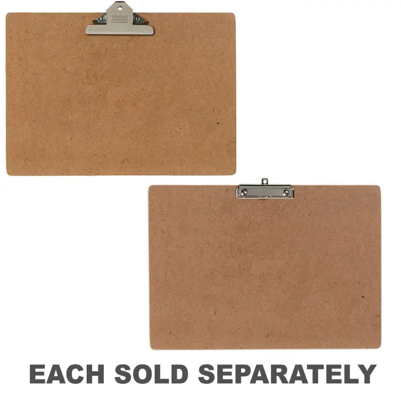 Marbig Landscape Masonite Clipboard A3Bulldog Clip