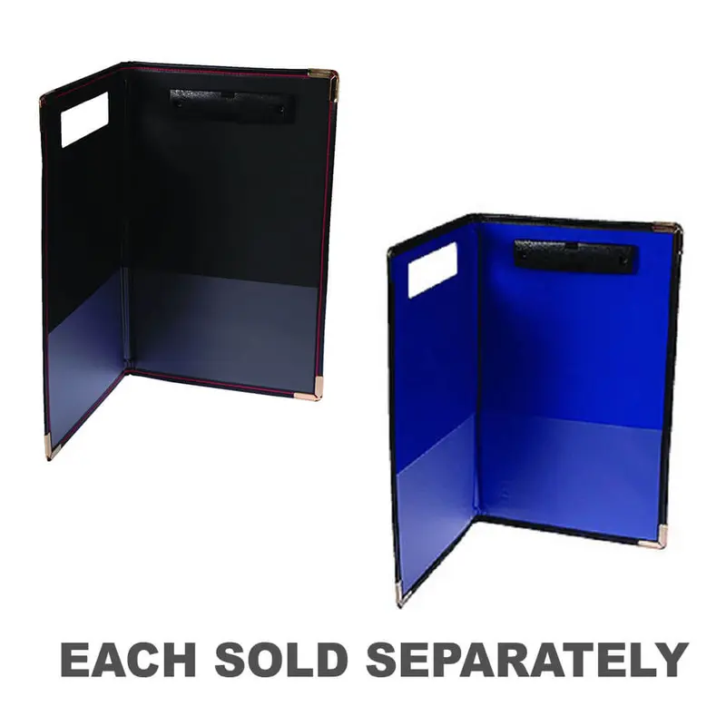 Marbig Supertuff Clipfolder FoolscapBlack