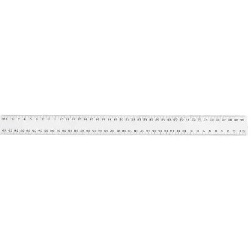 Celco Clear Plastic Ruler 40cm