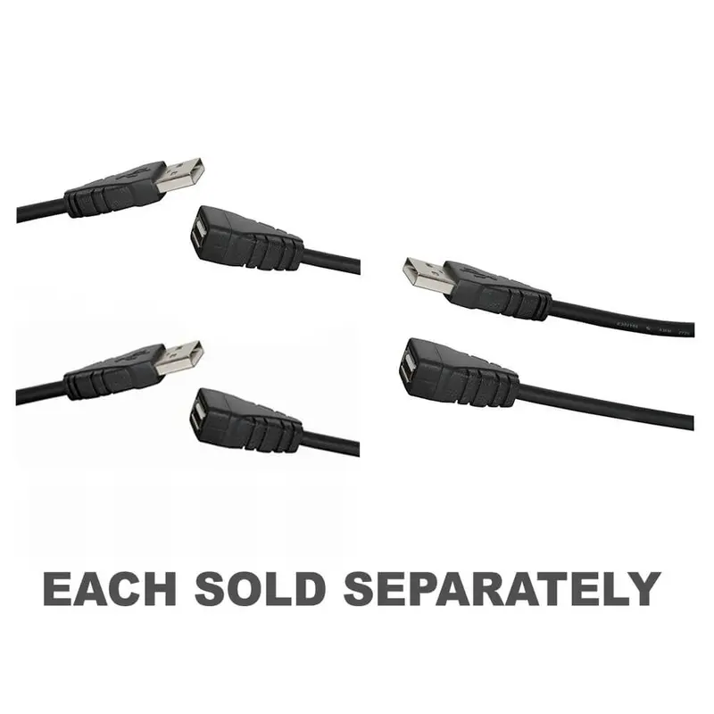 USB 2.0 Type-A Plug to Socket Cable 1pc0.5m